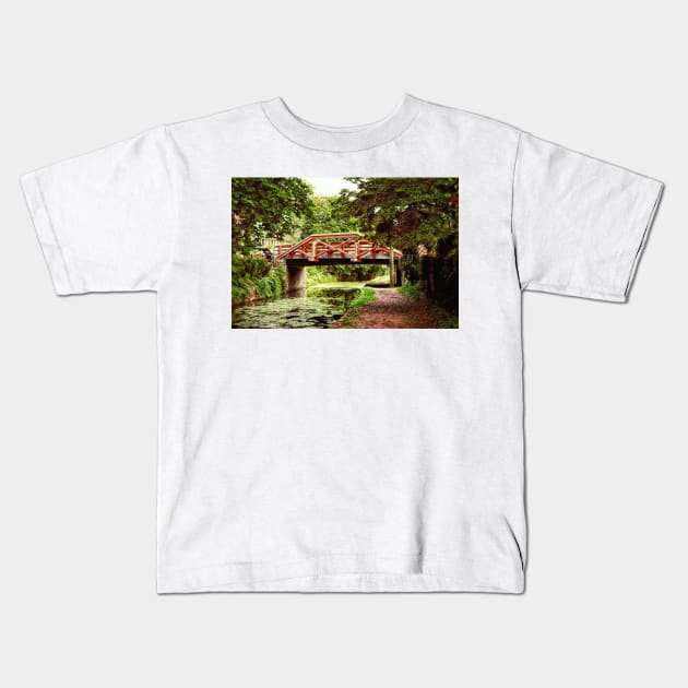 Delaware Canal - New Hope, PA Kids T-Shirt by JimDeFazioPhotography